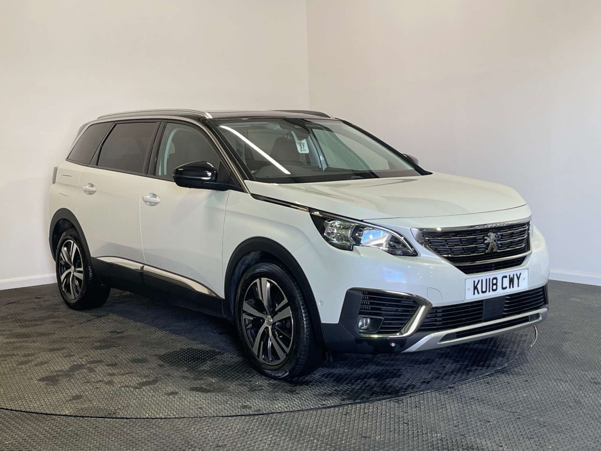 PEUGEOT 5008 2018 (18) 1.6 BLUEHDI ALLURE SUV 5DR DIESEL MANUAL EURO 6 (S/S) (120 PS) - 2018 - £12,800
