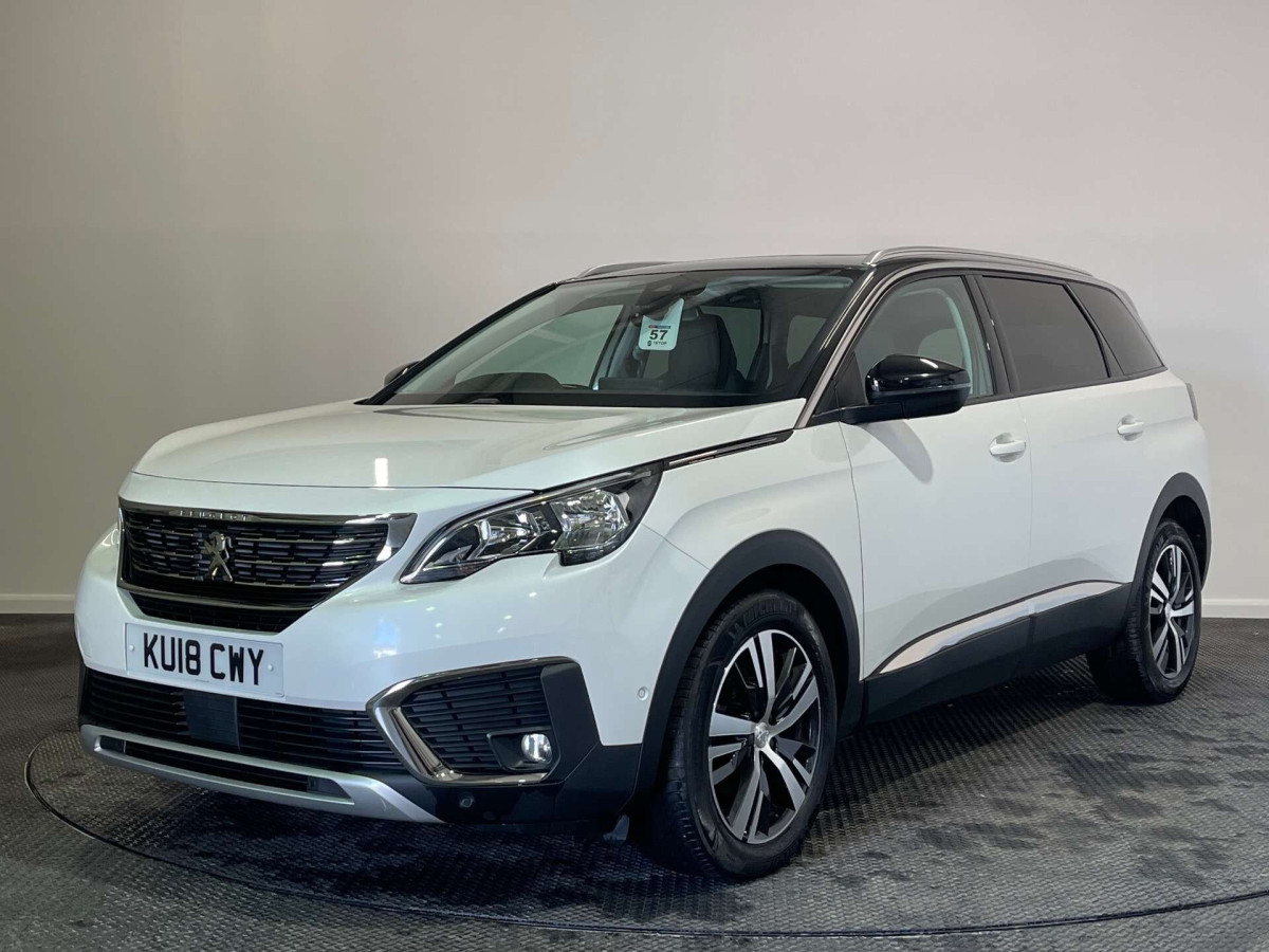 PEUGEOT 5008 2018 (18) 1.6 BLUEHDI ALLURE SUV 5DR DIESEL MANUAL EURO 6 (S/S) (120 PS) - 2018 - £12,800