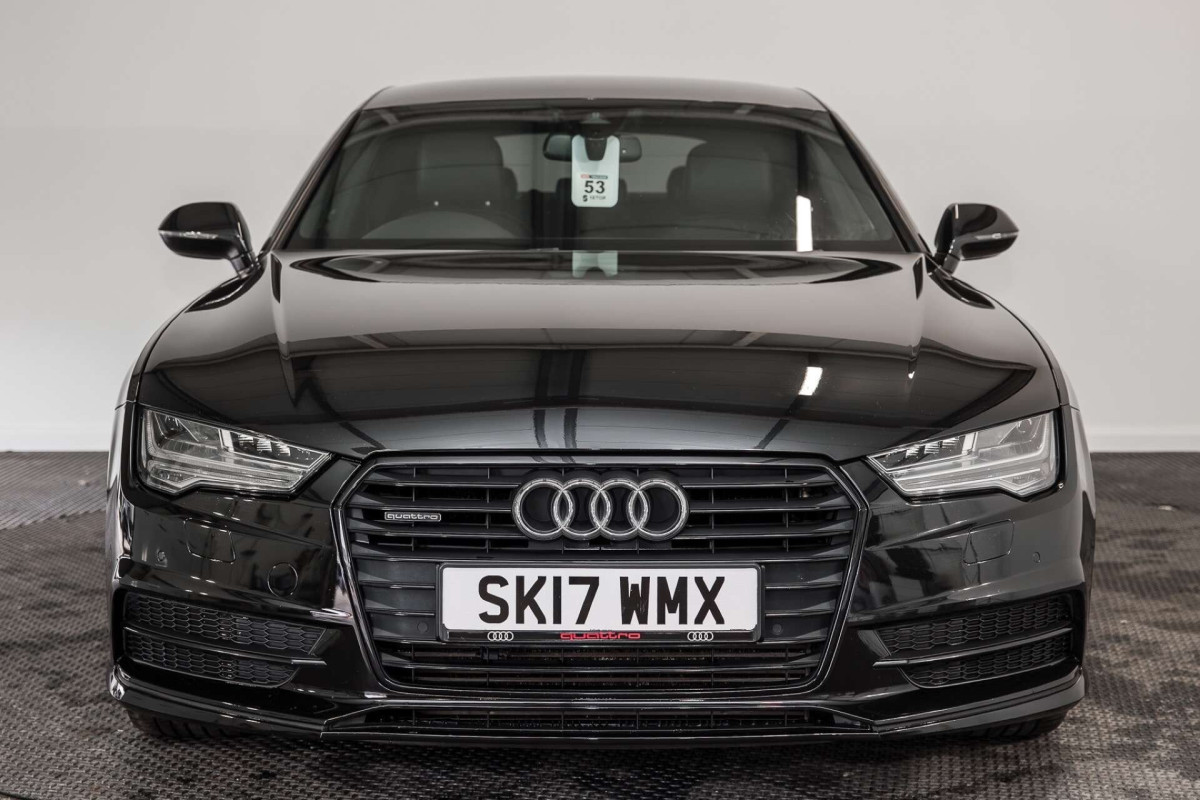 AUDI A7 2017 (17) 3.0 TDI V6 BLACK EDITION SPORTBACK 5DR DIESEL S TRONIC QUATTRO EURO 6 (S/S) - 2017 - £16,000
