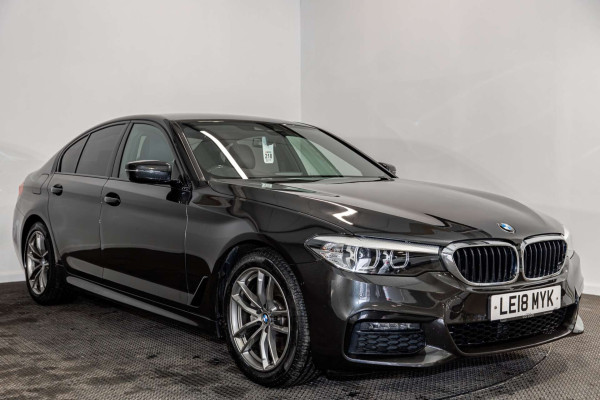 BMW 5 SERIES 2018 (18) 2.0 520I GPF M SPORT SALOON 4DR PETROL AUTO EURO 6 (S/S) (184 PS)
