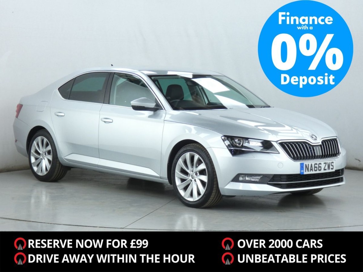 SKODA SUPERB 2.0 SE L EXECUTIVE TDI DSG 5D AUTO 148 BHP - 2016 - £15,400