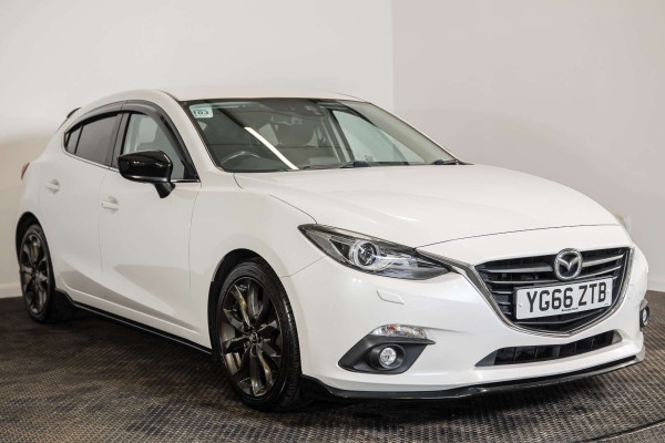 MAZDA 3 2016 (66) 2.0 SKYACTIV-G SPORT BLACK HATCHBACK 5DR PETROL MANUAL EURO 6 (S/S) (121 PS