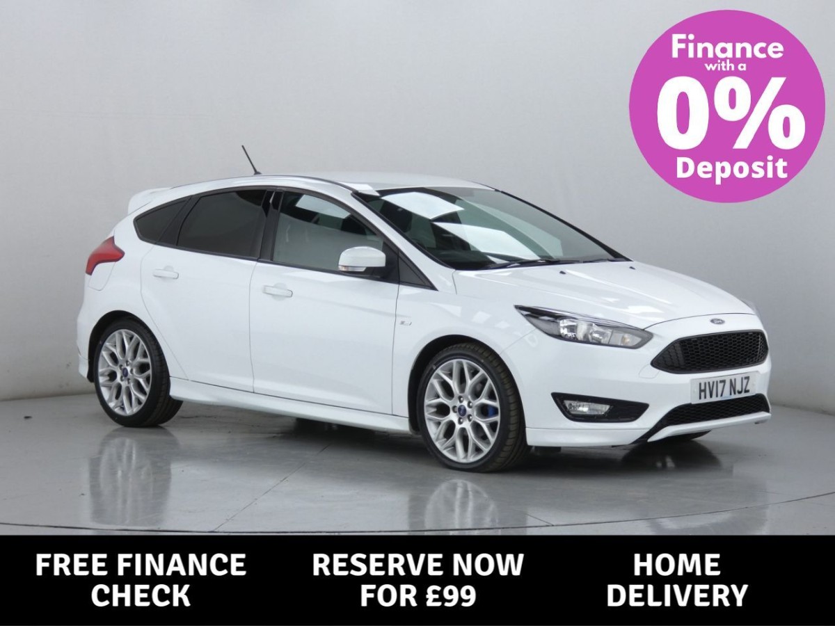 FORD FOCUS 1.5 ST-LINE TDCI 5D 118 BHP - 2017 - £11,990
