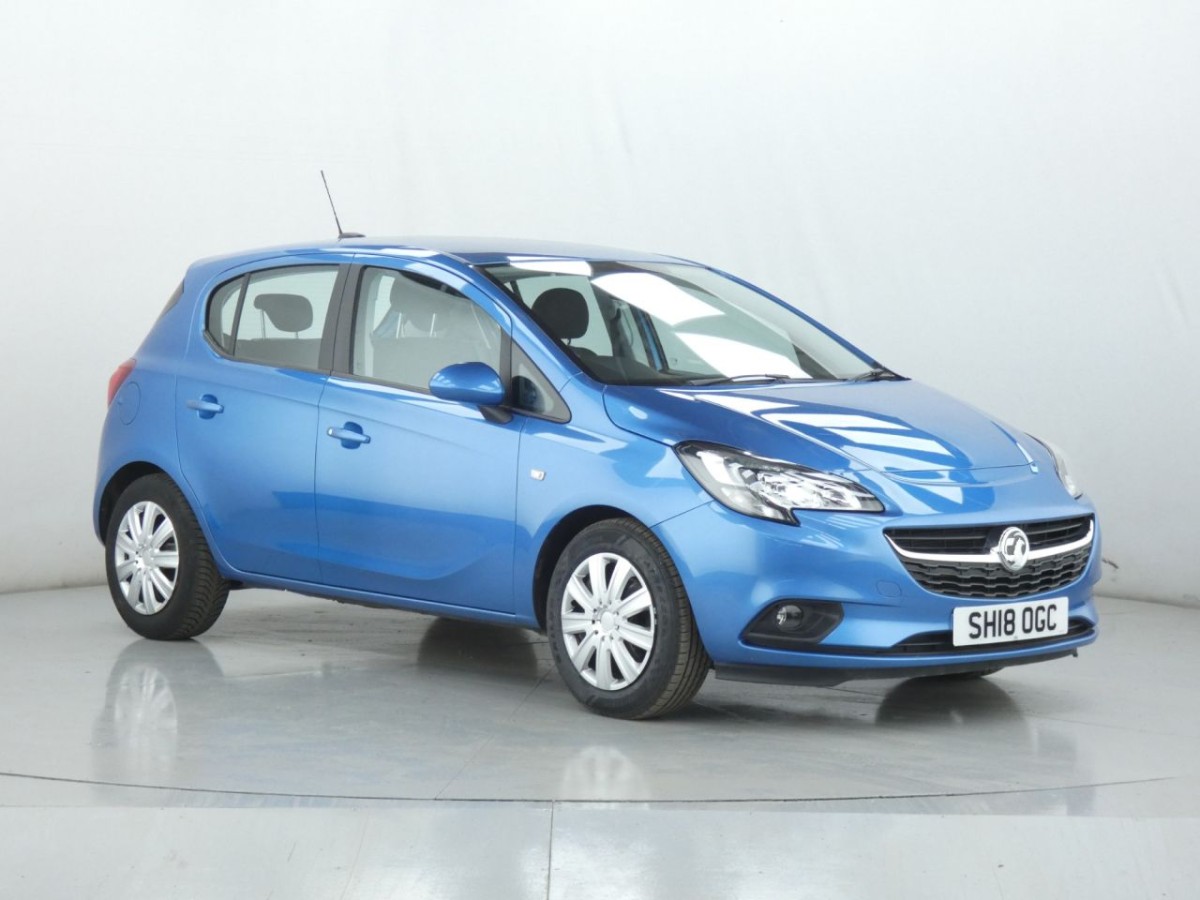 VAUXHALL CORSA 1.4 DESIGN 5D 89 BHP - 2018 - £8,990