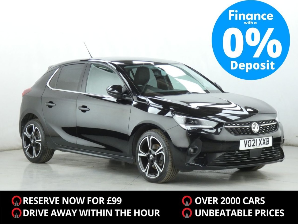 VAUXHALL CORSA 1.2 ELITE NAV PREMIUM 5D 100 BHP - 2021 - £10,990