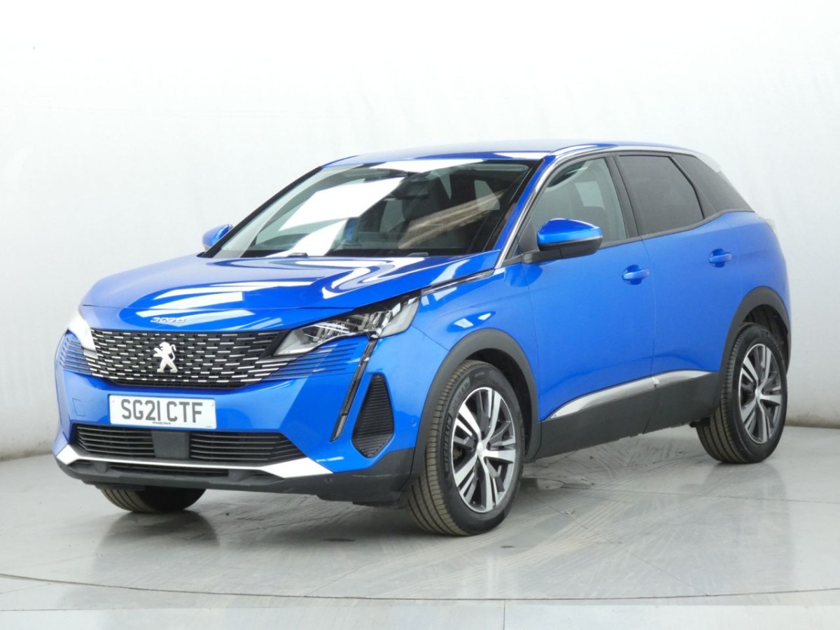 PEUGEOT 3008 1.5 BLUEHDI S/S ALLURE 5D 129 BHP - 2021 - £16,990