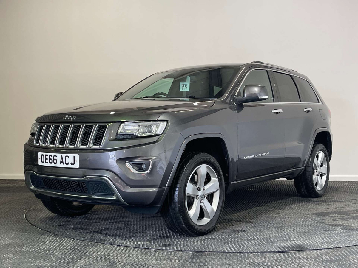 JEEP GRAND CHEROKEE 2017 (66) 3.0 V6 CRD OVERLAND SUV 5DR DIESEL AUTO 4WD EURO 6 (S/S) (250 PS) - 2017 - £14,250