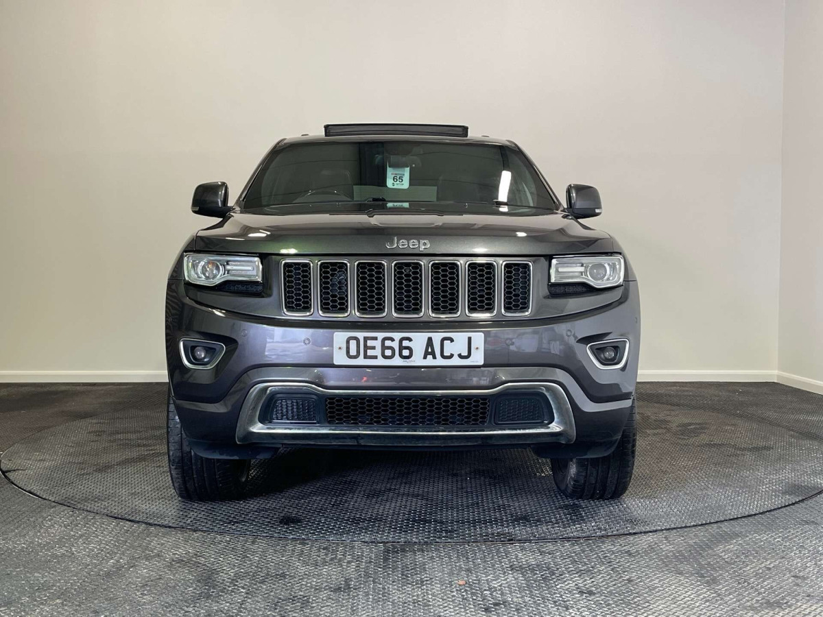 JEEP GRAND CHEROKEE 2017 (66) 3.0 V6 CRD OVERLAND SUV 5DR DIESEL AUTO 4WD EURO 6 (S/S) (250 PS) - 2017 - £14,250