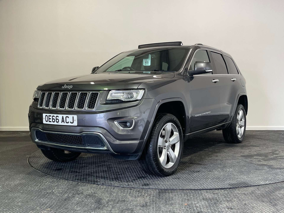JEEP GRAND CHEROKEE 2017 (66) 3.0 V6 CRD OVERLAND SUV 5DR DIESEL AUTO 4WD EURO 6 (S/S) (250 PS) - 2017 - £14,250