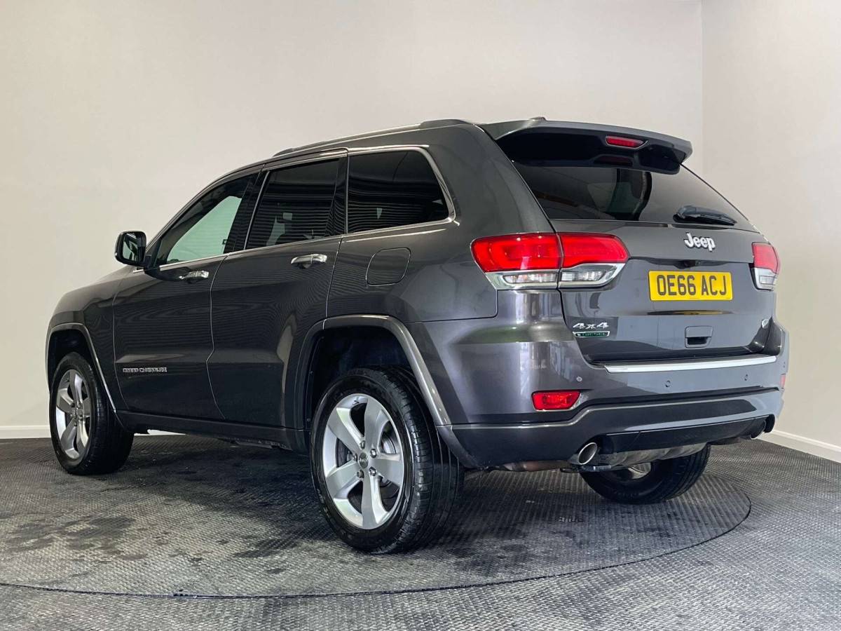 JEEP GRAND CHEROKEE 2017 (66) 3.0 V6 CRD OVERLAND SUV 5DR DIESEL AUTO 4WD EURO 6 (S/S) (250 PS) - 2017 - £14,250