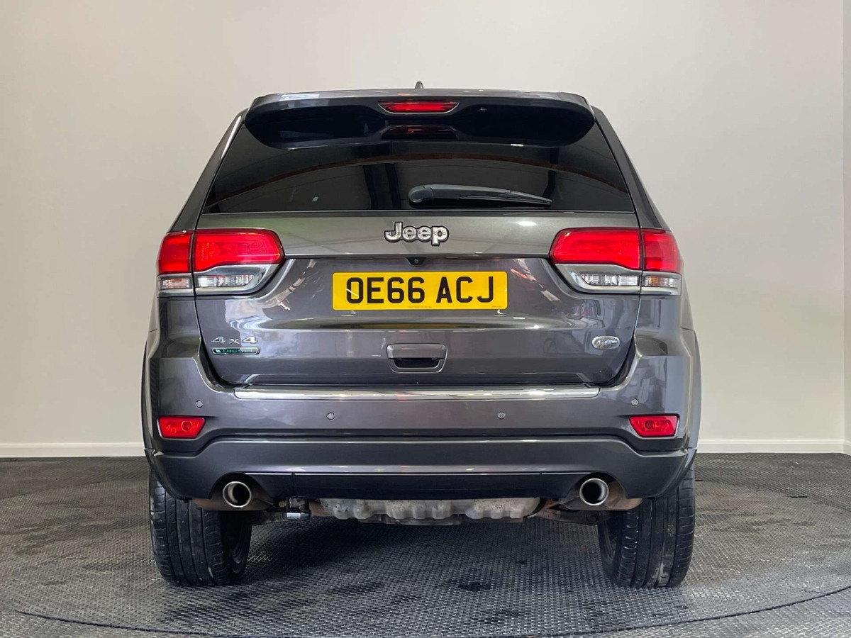 JEEP GRAND CHEROKEE 2017 (66) 3.0 V6 CRD OVERLAND SUV 5DR DIESEL AUTO 4WD EURO 6 (S/S) (250 PS) - 2017 - £14,250