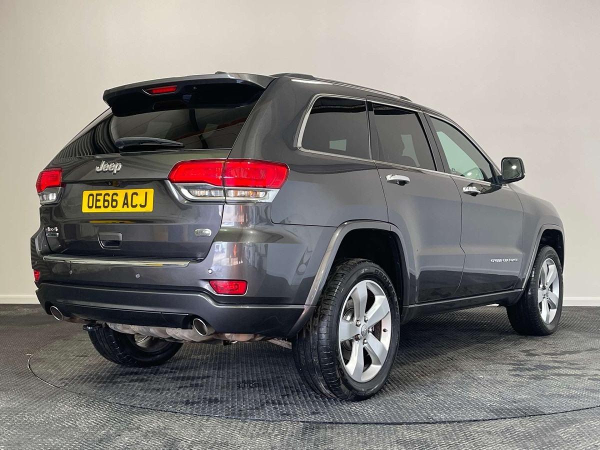 JEEP GRAND CHEROKEE 2017 (66) 3.0 V6 CRD OVERLAND SUV 5DR DIESEL AUTO 4WD EURO 6 (S/S) (250 PS) - 2017 - £14,250