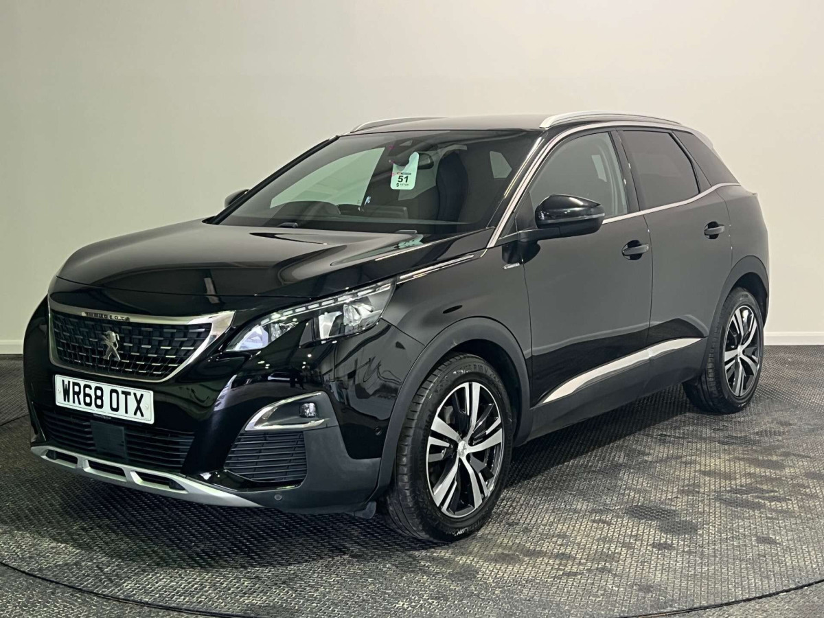 PEUGEOT 3008 2018 (68) 1.5 BLUEHDI GT LINE SUV 5DR DIESEL EAT EURO 6 (S/S) (130 PS) - 2018 - £13,150