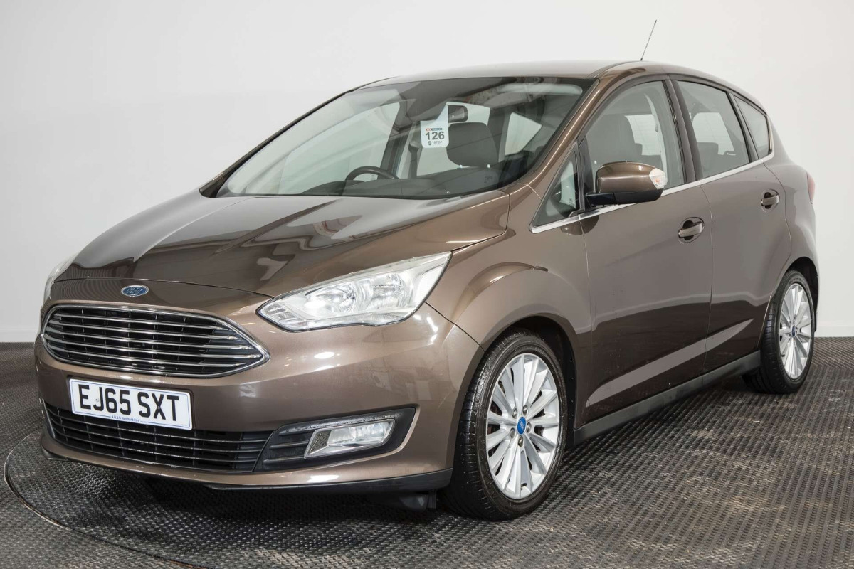 FORD C-MAX 2015 (65) 1.0T ECOBOOST TITANIUM MPV 5DR PETROL MANUAL EURO 6 (S/S) (125 PS) - 2015 - £4,000