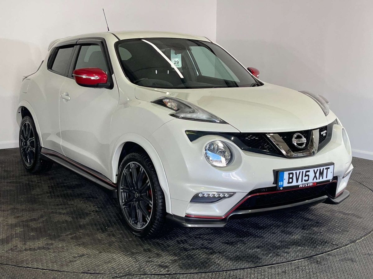 NISSAN JUKE 2015 (15) 1.6 DIG-T NISMO RS SUV 5DR PETROL MANUAL EURO 5 (218 PS) - 2015 - £8,500