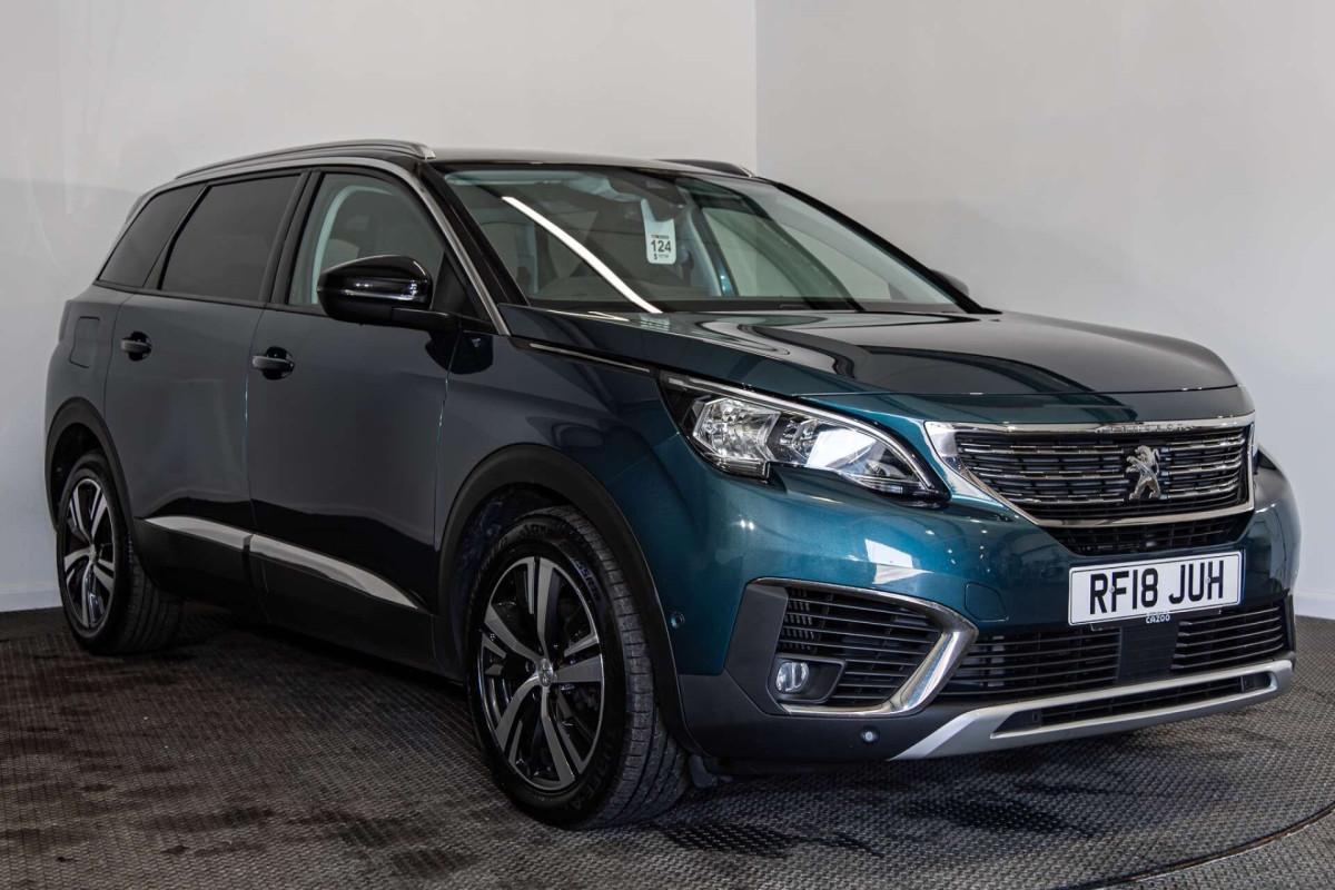 PEUGEOT 5008 2018 (18) 1.6 BLUEHDI ALLURE SUV 5DR DIESEL MANUAL EURO 6 (S/S) (120 PS) - 2018 - £12,000