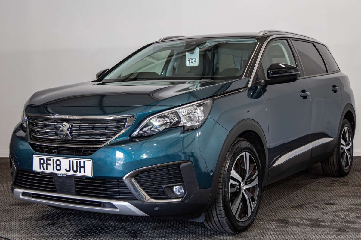 PEUGEOT 5008 2018 (18) 1.6 BLUEHDI ALLURE SUV 5DR DIESEL MANUAL EURO 6 (S/S) (120 PS) - 2018 - £12,000