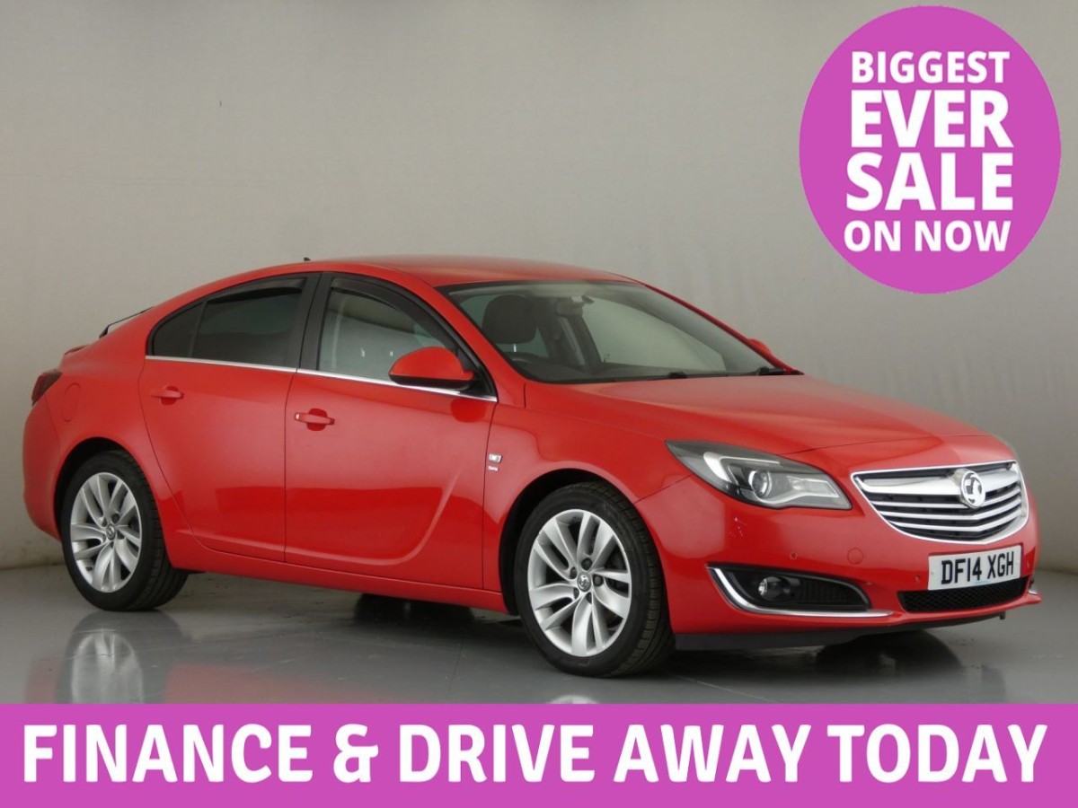 VAUXHALL INSIGNIA 2.0 SRI NAV CDTI ECOFLEX S/S 5D 138 BHP HATCHBACK - 2014 - £5,990