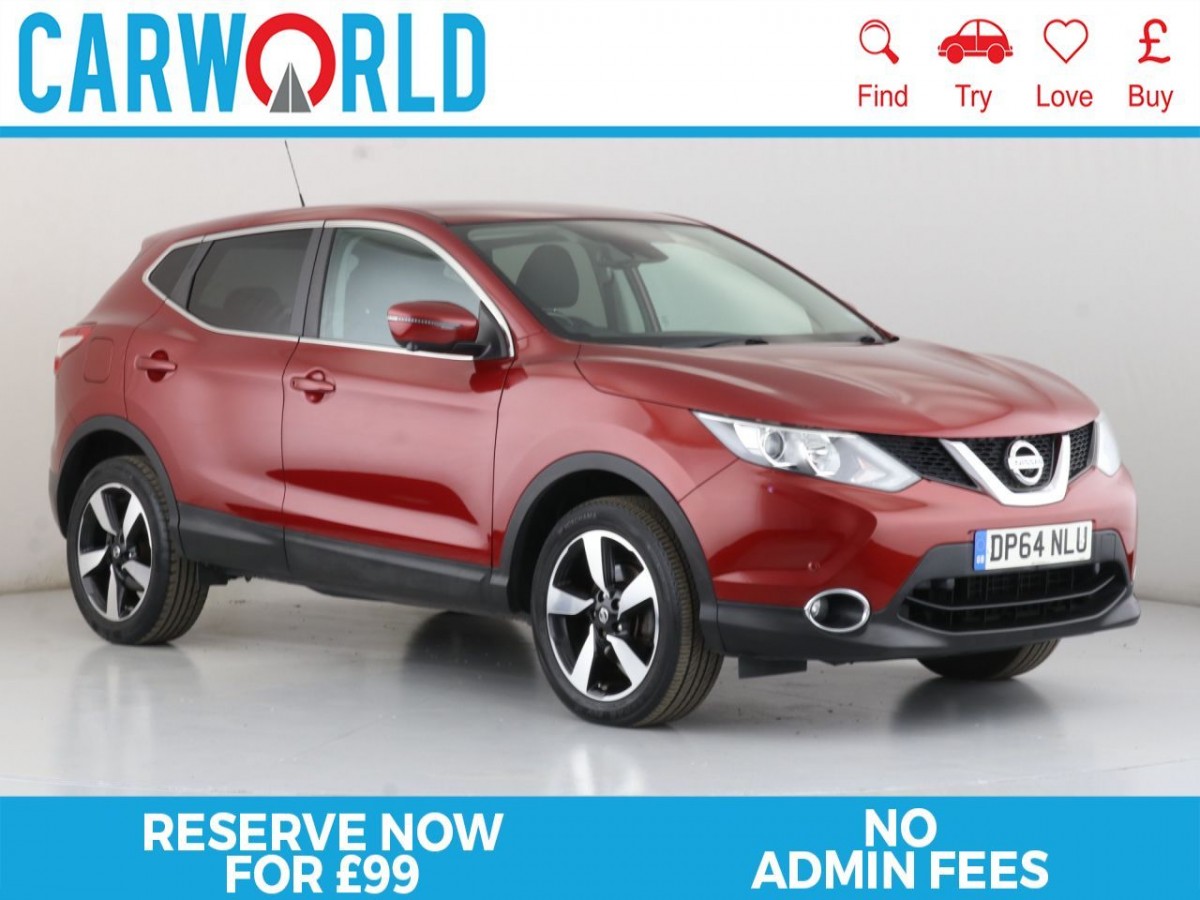 NISSAN QASHQAI 1.5 DCI N-TEC 5D 108 BHP - 2015 - £10,890