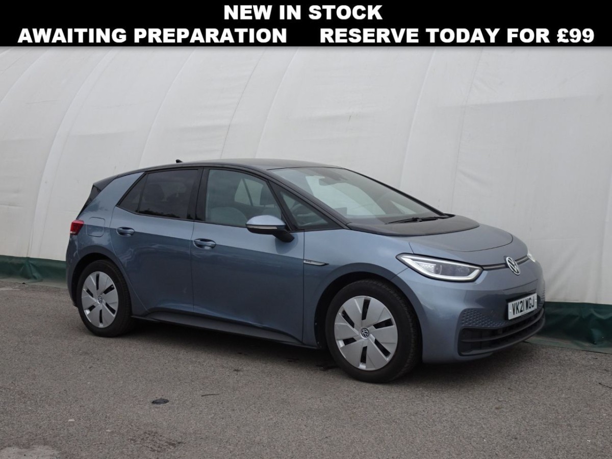VOLKSWAGEN ID3 FAMILY 5D 202 BHP - 2021 - £16,400