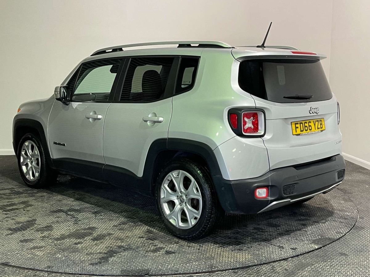 JEEP RENEGADE 2016 (66) 1.6 MULTIJETII LIMITED SUV 5DR DIESEL MANUAL EURO 6 (S/S) (120 PS) - 2016 - £8,500