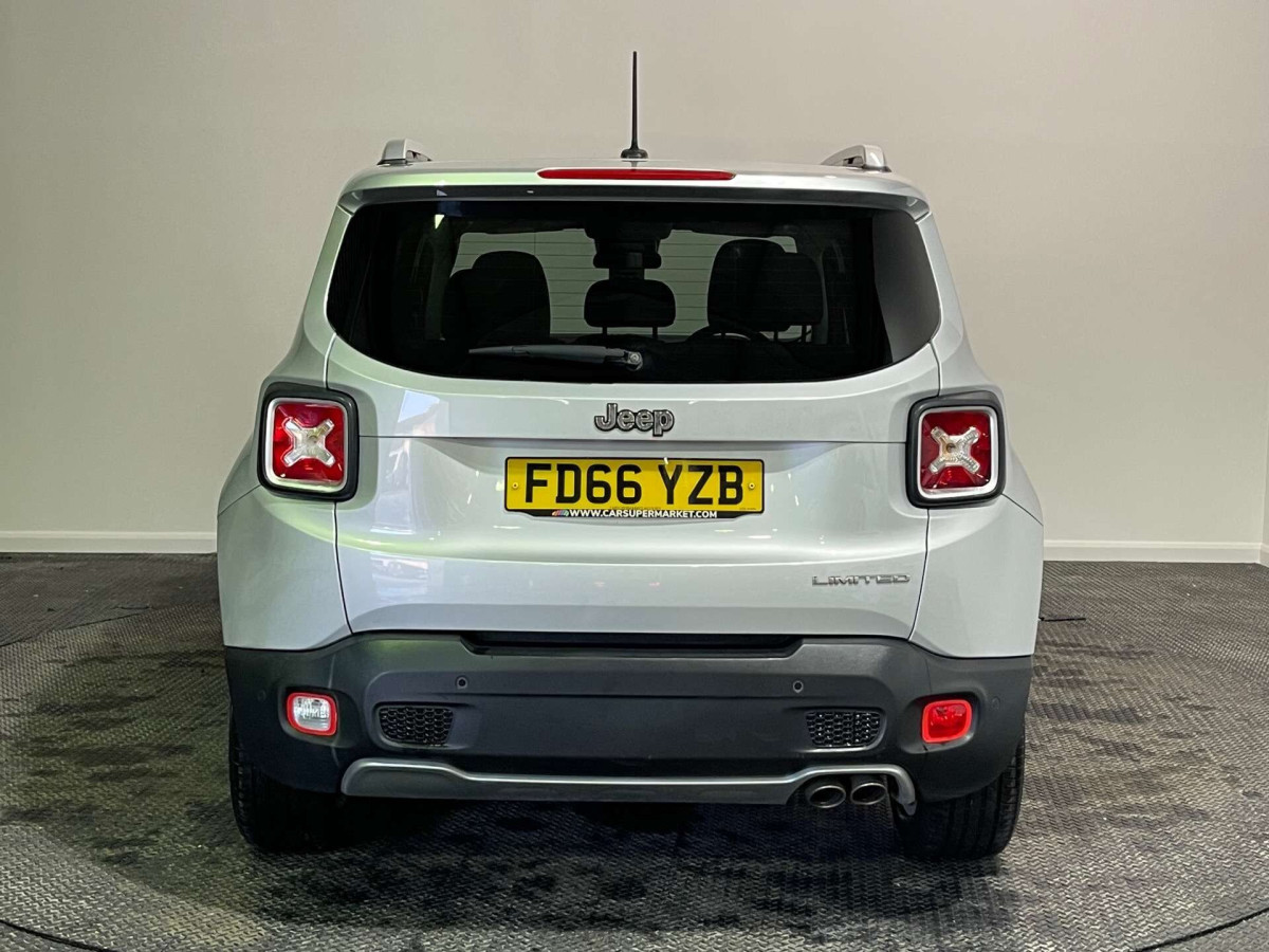 JEEP RENEGADE 2016 (66) 1.6 MULTIJETII LIMITED SUV 5DR DIESEL MANUAL EURO 6 (S/S) (120 PS) - 2016 - £8,500