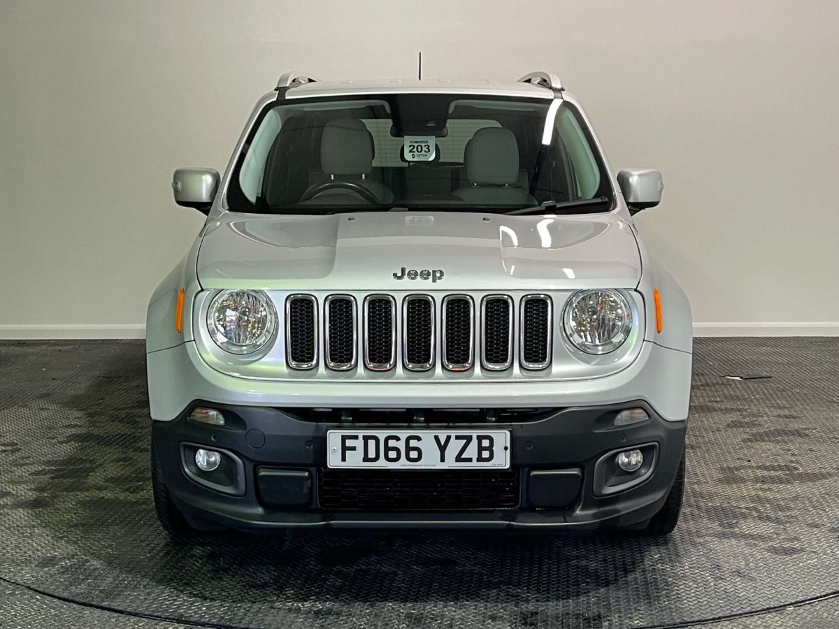 JEEP RENEGADE 2016 (66) 1.6 MULTIJETII LIMITED SUV 5DR DIESEL MANUAL EURO 6 (S/S) (120 PS) - 2016 - £8,500