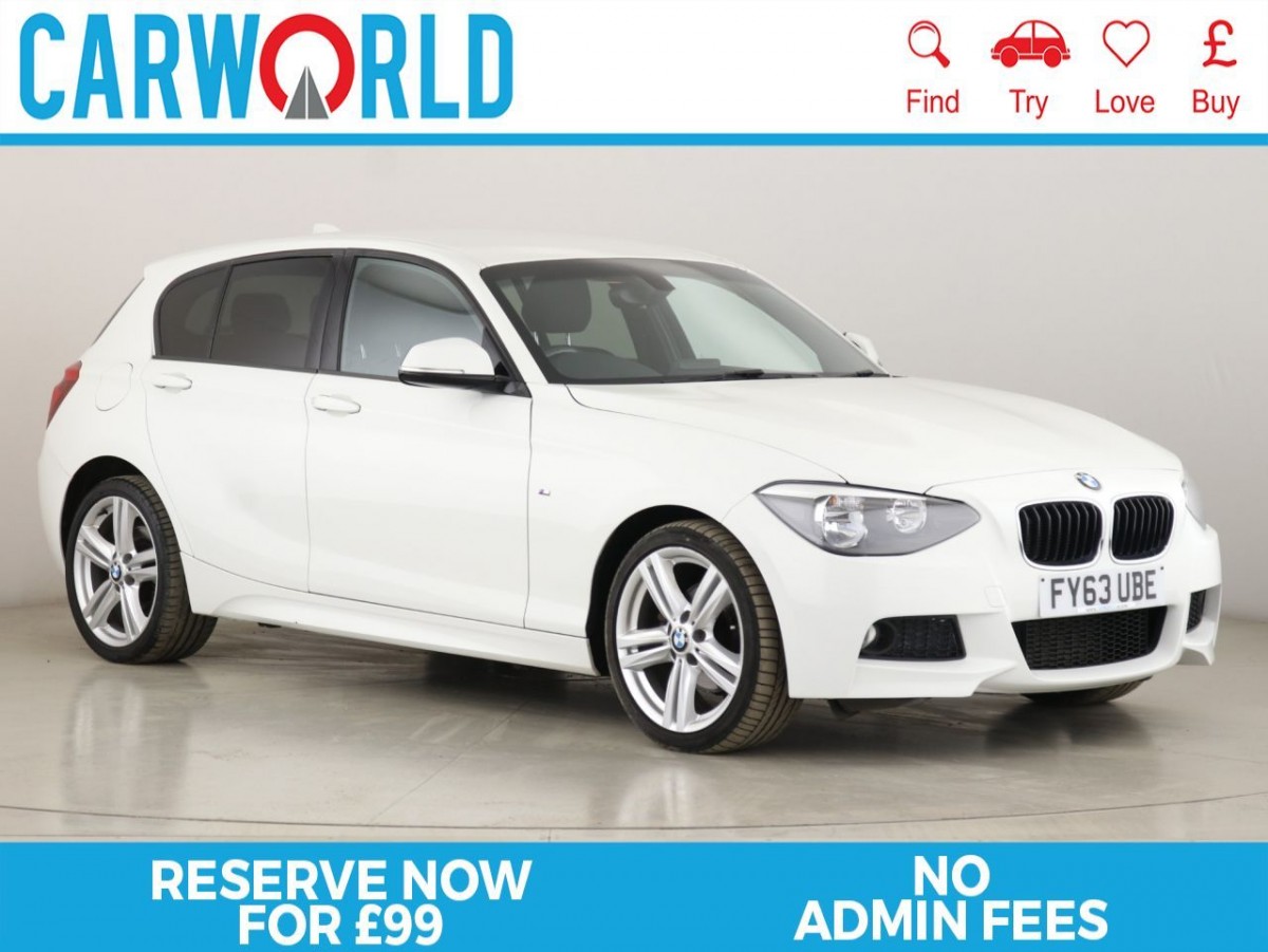 BMW 1 SERIES 2.0 120D XDRIVE M SPORT 5D 181 BHP - 2013 - £10,400
