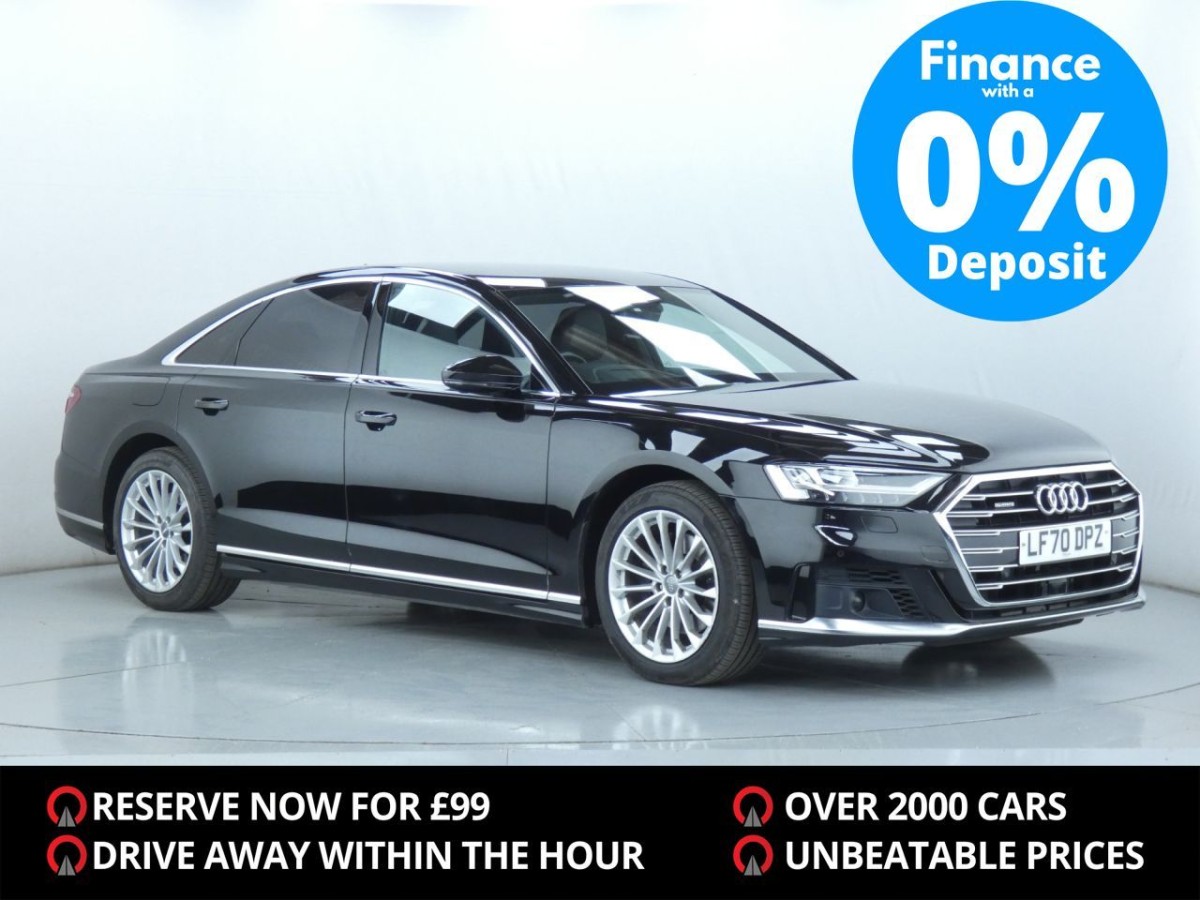 AUDI A8 3.0 TDI QUATTRO S LINE MHEV 4D 282 BHP - 2020 - £31,990