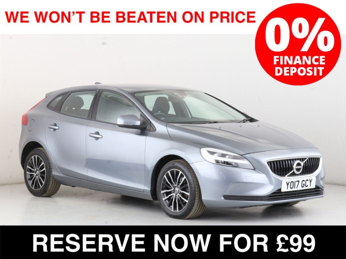 VOLVO V40 2.0 D2 MOMENTUM NAV PLUS 5D 118 BHP - 2017 - £8,990
