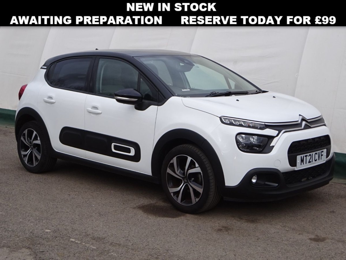 CITROEN C3 1.2 PURETECH SHINE PLUS S/S 5D 82 BHP - 2021 - £14,990