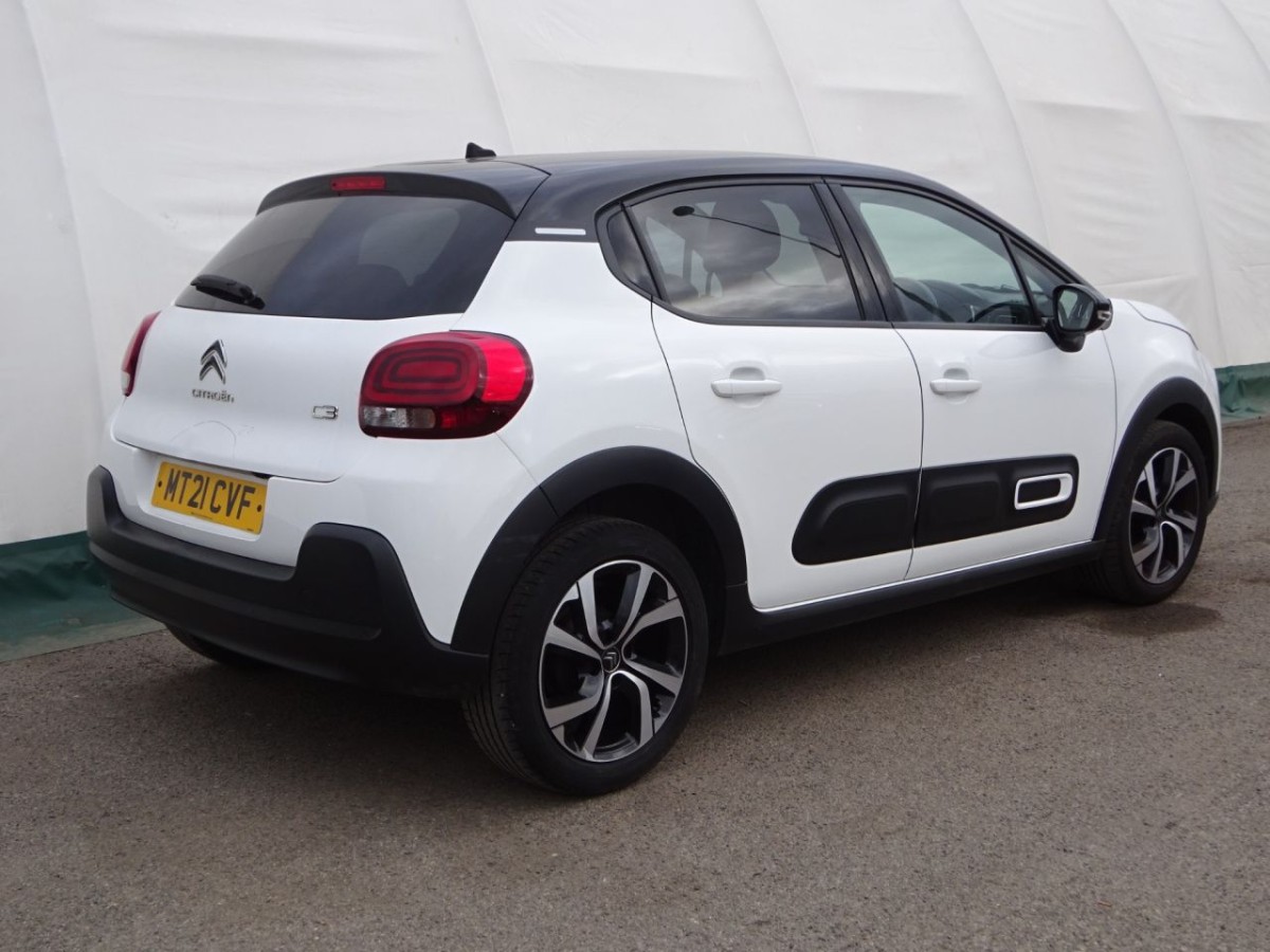 CITROEN C3 1.2 PURETECH SHINE PLUS S/S 5D 82 BHP - 2021 - £14,990