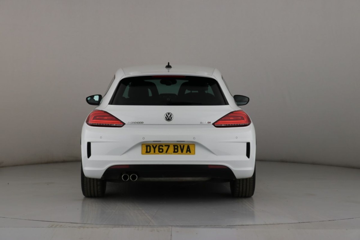 VOLKSWAGEN SCIROCCO 2.0 R LINE TDI BLUEMOTION TECHNOLOGY 2D 182 BHP - 2017 - £12,990