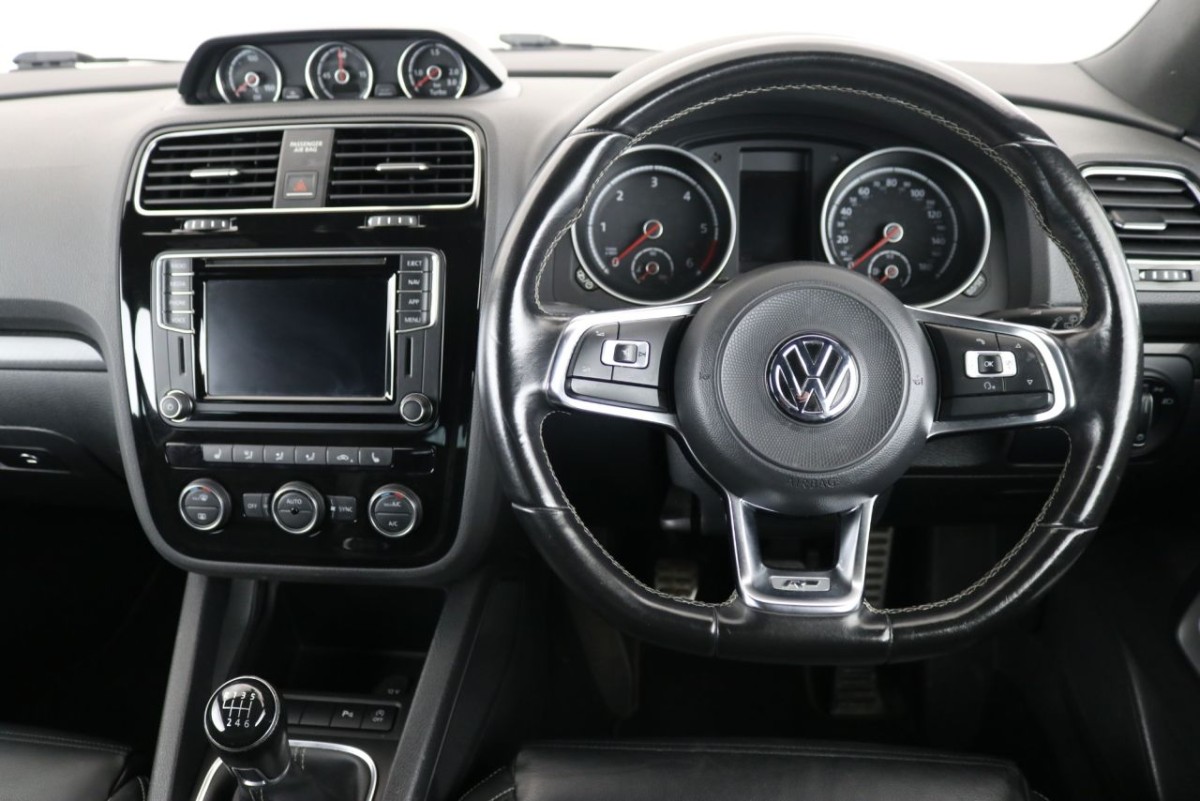 VOLKSWAGEN SCIROCCO 2.0 R LINE TDI BLUEMOTION TECHNOLOGY 2D 182 BHP - 2017 - £12,990