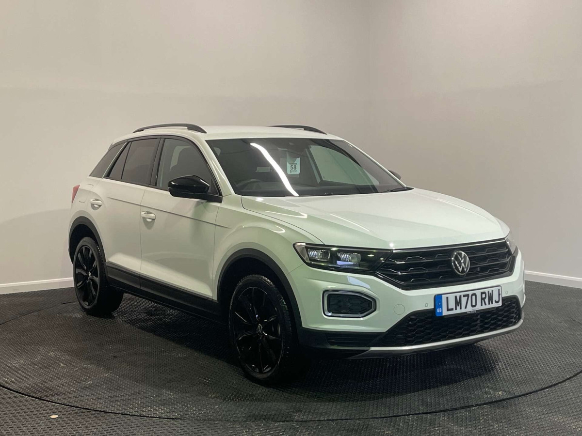 VOLKSWAGEN T-ROC 2020 (70) 1.5 TSI EVO BLACK EDITION SUV 5DR PETROL DSG EURO 6 (S/S) (150 PS) - 2020 - £18,600