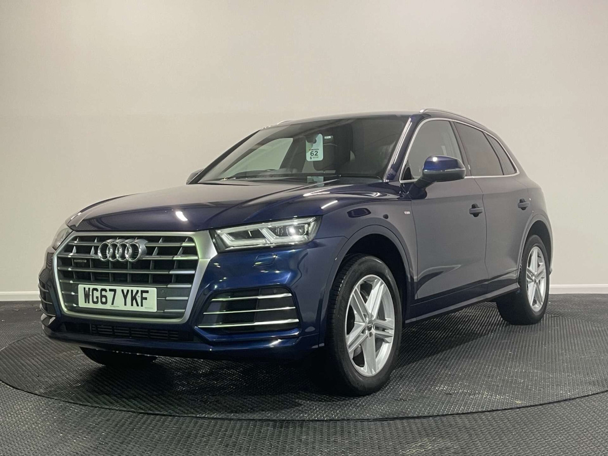 AUDI Q5 2018 (67) 2.0 TFSI S LINE SUV 5DR PETROL S TRONIC QUATTRO EURO 6 (S/S) (252 PS) - 2018 - £17,500