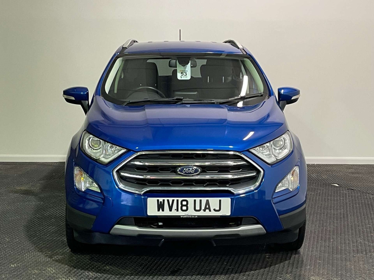 FORD ECOSPORT 2018 (18) 1.0T ECOBOOST TITANIUM SUV 5DR PETROL MANUAL EURO 6 (S/S) (125 PS) - 2018 - £9,200