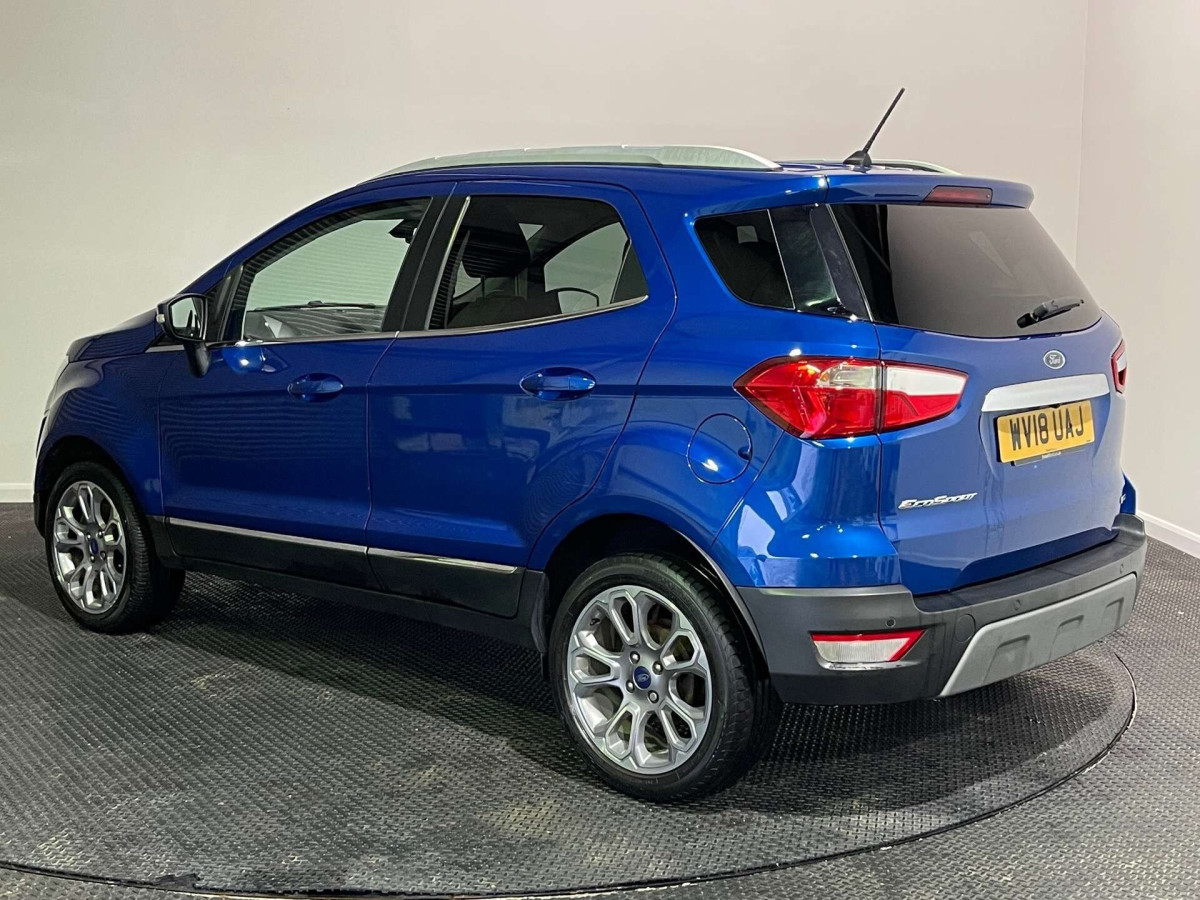 FORD ECOSPORT 2018 (18) 1.0T ECOBOOST TITANIUM SUV 5DR PETROL MANUAL EURO 6 (S/S) (125 PS) - 2018 - £9,200