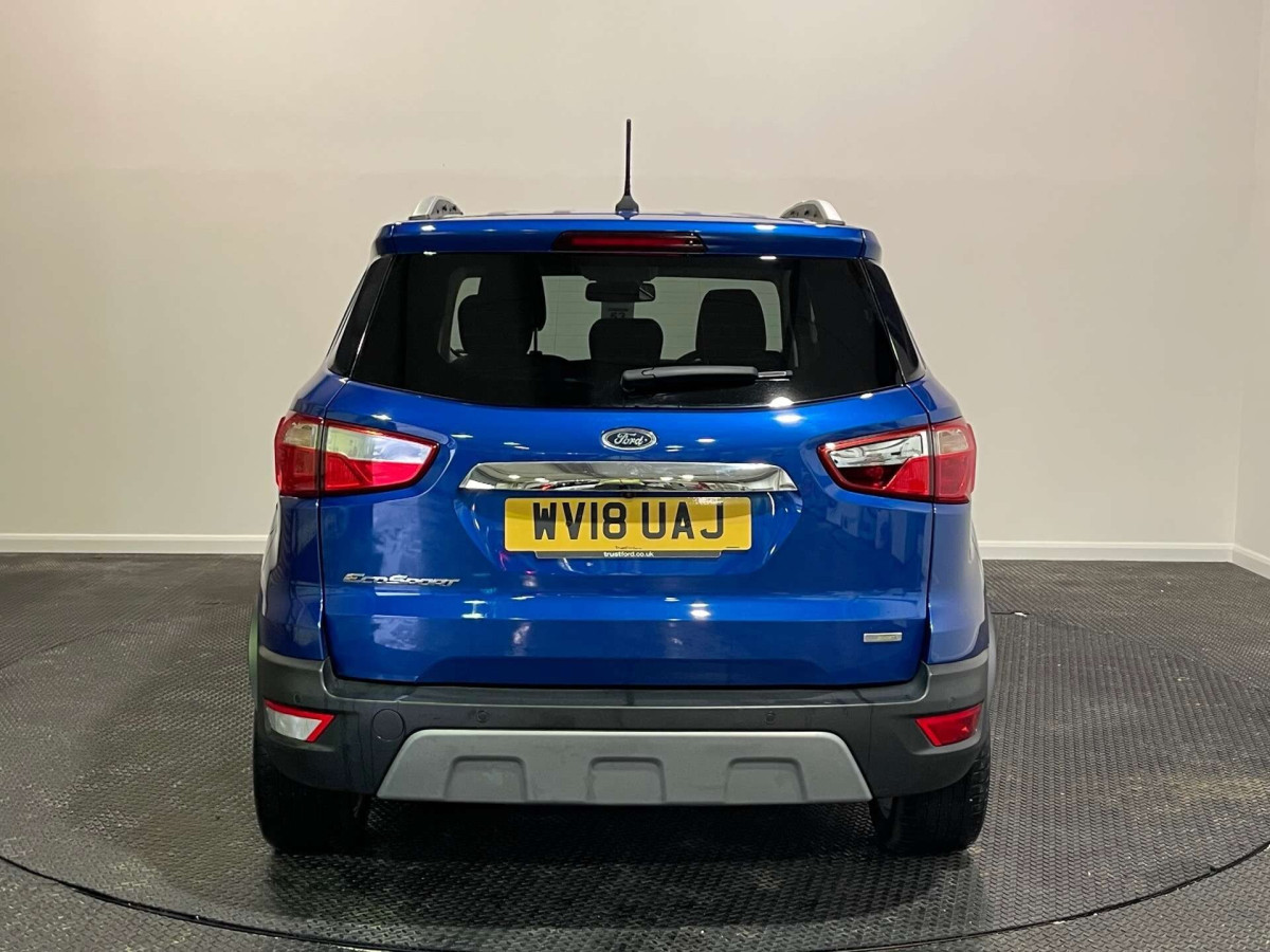FORD ECOSPORT 2018 (18) 1.0T ECOBOOST TITANIUM SUV 5DR PETROL MANUAL EURO 6 (S/S) (125 PS) - 2018 - £9,200