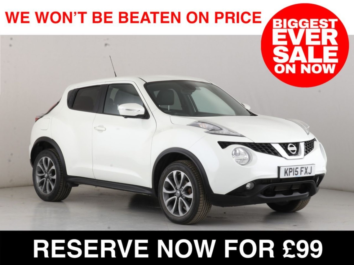 NISSAN JUKE 1.5 TEKNA DCI 5D 110 BHP - 2015 - £8,300