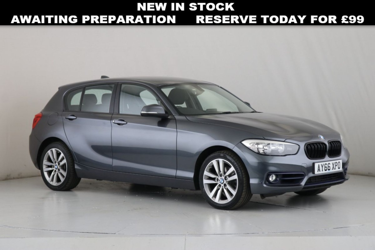 BMW 1 SERIES 2.0 118D SPORT 5D 147 BHP - 2016 - £12,790
