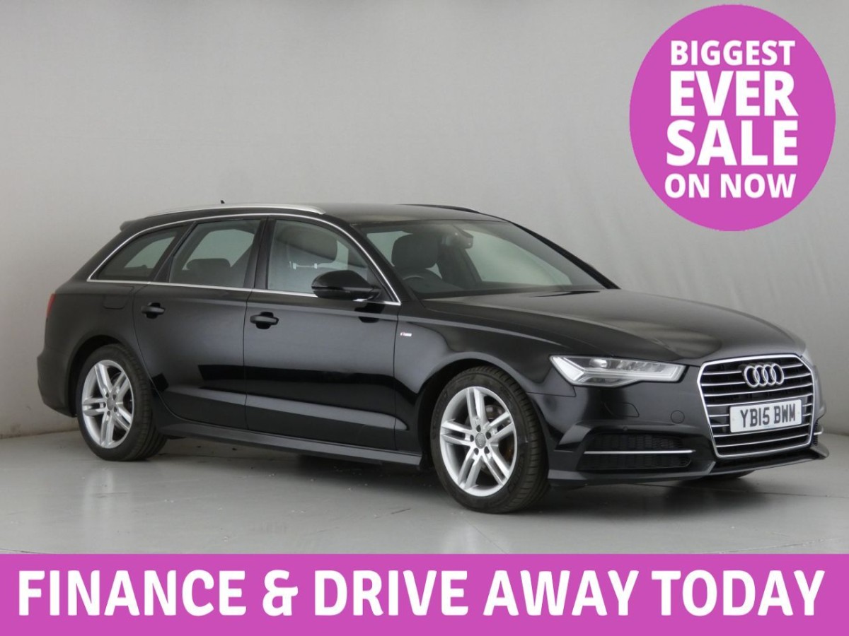 AUDI A6 2.0 AVANT TDI ULTRA S LINE 5D 188 BHP - 2015 - £11,790