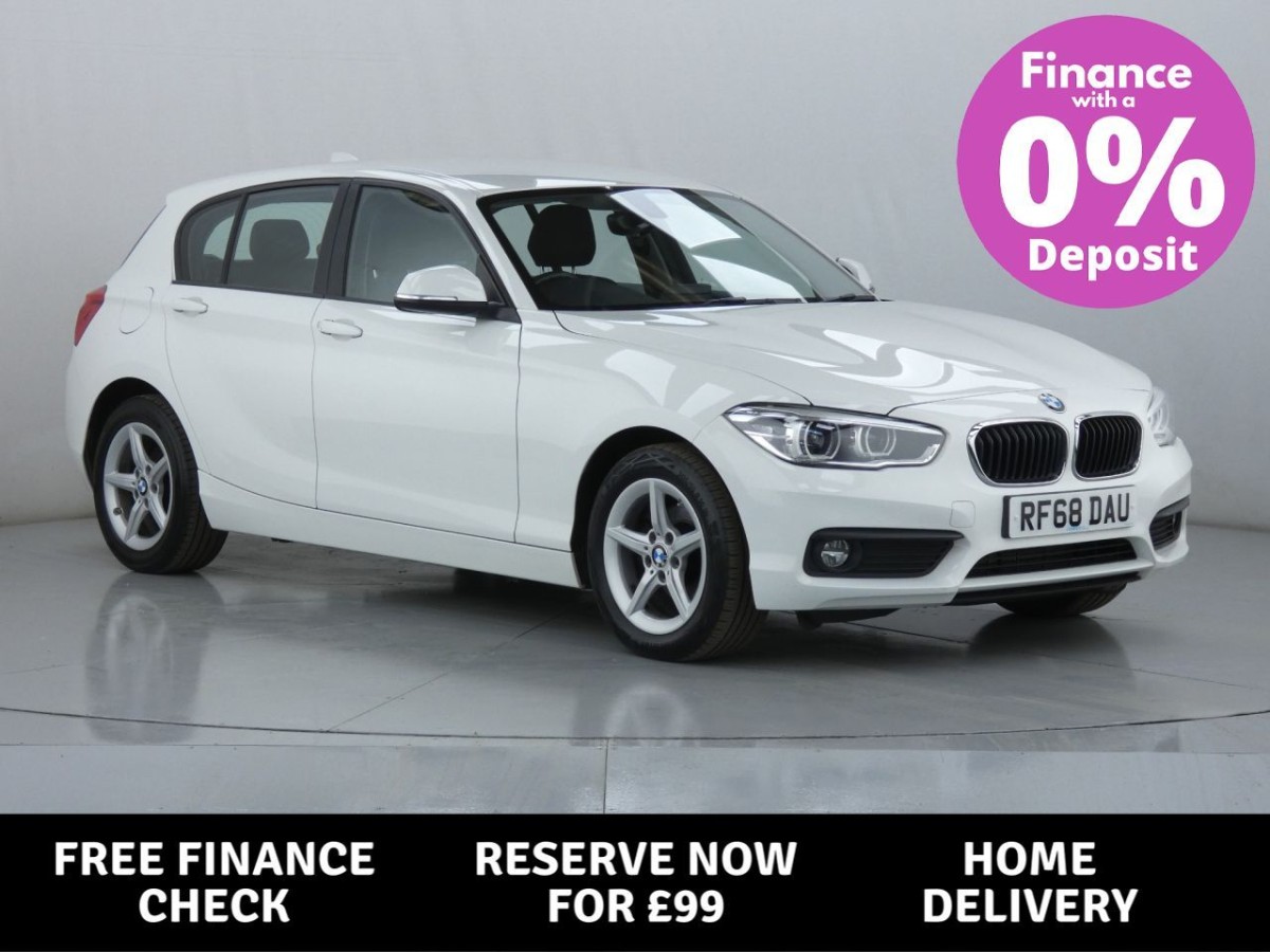 BMW 1 SERIES 1.5 116D SE BUSINESS 5D 114 BHP - 2018 - £13,700