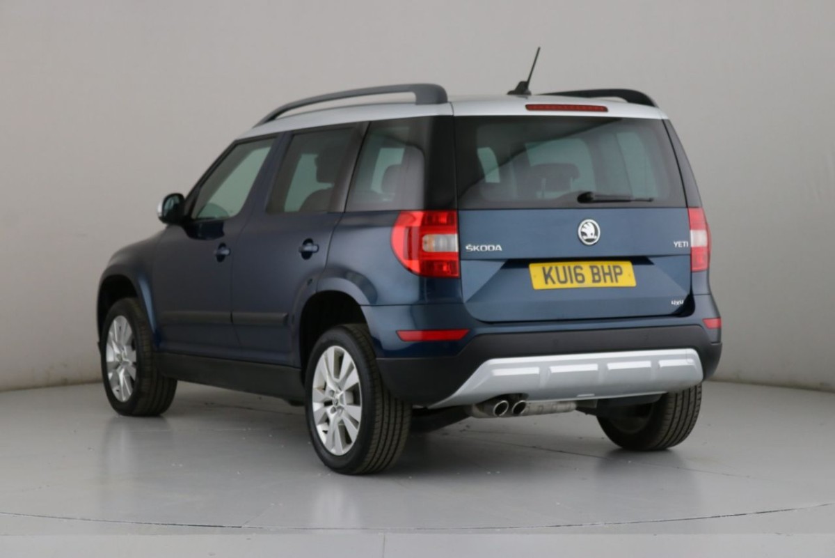 SKODA YETI OUTDOOR 2.0 SE L TDI DSG SCR 5D 148 BHP - 2016 - £13,200