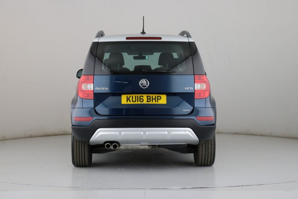 SKODA YETI OUTDOOR 2.0 SE L TDI DSG SCR 5D 148 BHP - 2016 - £13,200