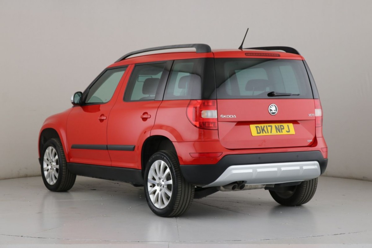 SKODA YETI OUTDOOR 2.0 SE TDI SCR 4WD 5D 109 BHP - 2017 - £12,400