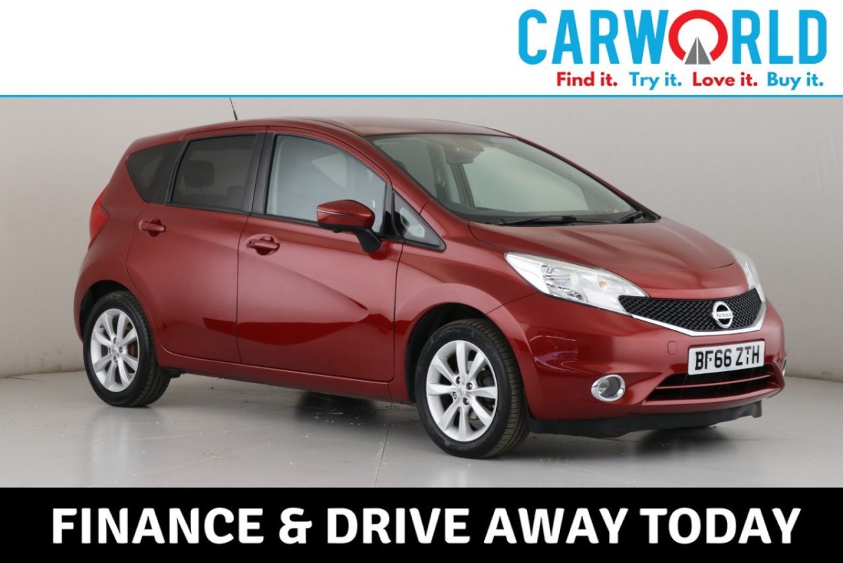 NISSAN NOTE 1.2 TEKNA DIG-S 5D 98 BHP - 2017 - £9,790