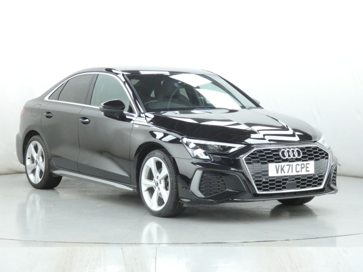 AUDI A3 1.5 TFSI S LINE 4D 148 BHP - 2021 - £19,990