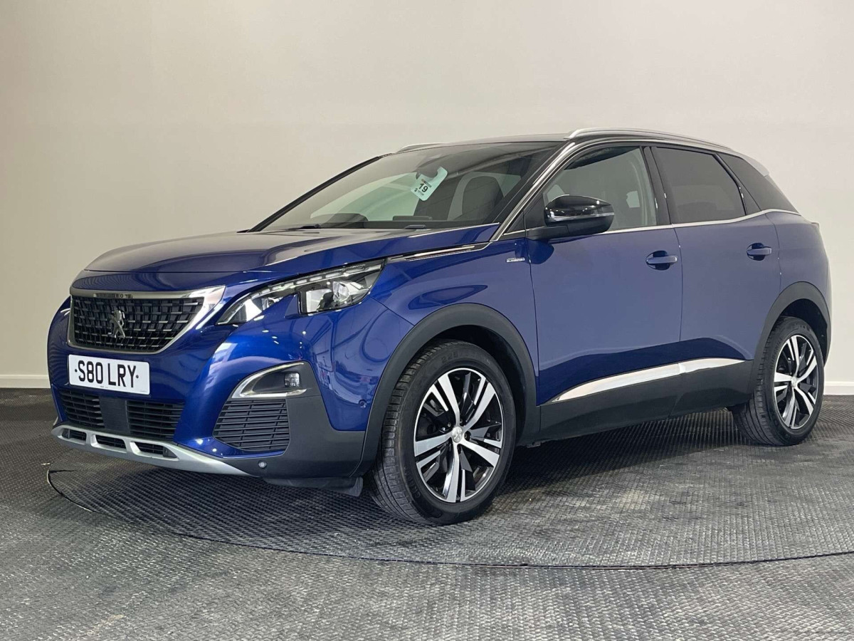PEUGEOT 3008 2017 (67) 1.6 BLUEHDI GT LINE SUV 5DR DIESEL MANUAL EURO 6 (S/S) (120 PS) - 2017 - £9,250
