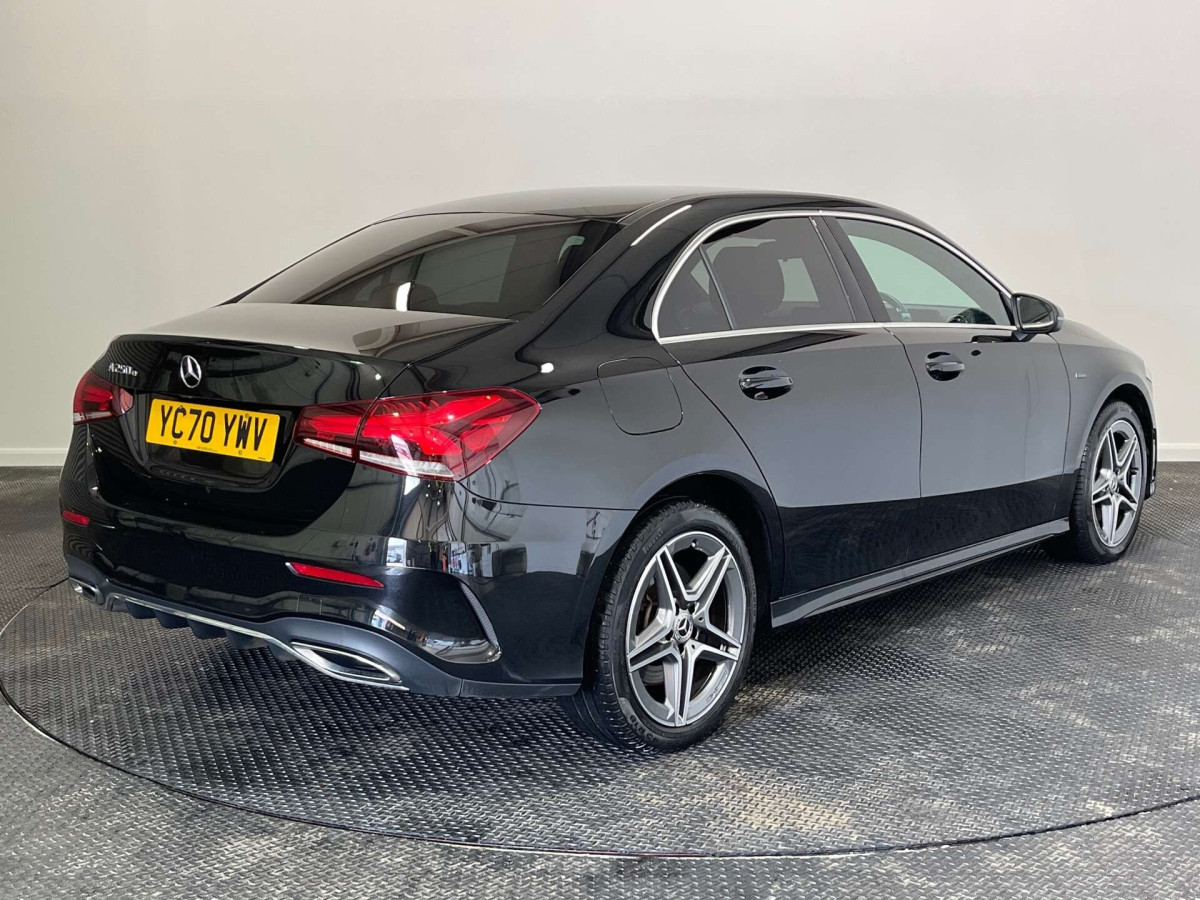 MERCEDES-BENZ A CLASS 2020 (70) 1.3 A250E 15.6KWH AMG LINE SALOON 4DR PETROL PLUG-IN HYBRID 8G-DCT EURO 6 ( - 2020 - £13,750